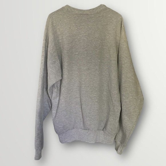 Vintage Disney World Mens Unisex Grey Sweater Jumper Epcot Mission Space Medium - Picture 7 of 7